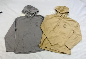 NWT Rylee and Cru Boys Size 10 - 12 LOT of two Long Sleeve Shirts Hoodie - Picture 1 of 10