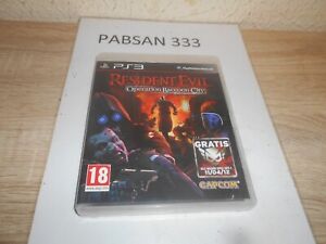 PS3 -  RESIDENT EVIL OPERATION RACOON CITY  , PAL ESPAÑOL , COMPLETO