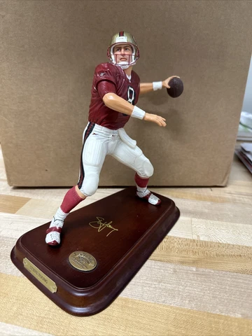 Danbury Mint Steve Young San Franicisco 49ers Figure No Box. Box 150 Cover