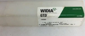 WIDIA GTD 14595 1-1/8"-7 PLUG, 4 FLUTE STRAIGHT FLUTE HAND TAP *BR2 - Picture 1 of 3
