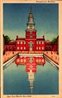 Postcard~1939 New York World's Fair~Pennsylvania Building~Independance Hall Bk51