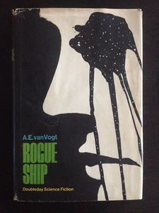 A.E. VAN VOGT ROGUE SHIP SCIENCE FICTION PULP DUST JACKET BCE - Picture 1 of 1