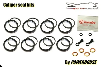 BMW S1000 RR 2017 Vorderer Bremszangen Dichtung Reparatur Wiederaufbau Kit Set - Bild 1 von 4