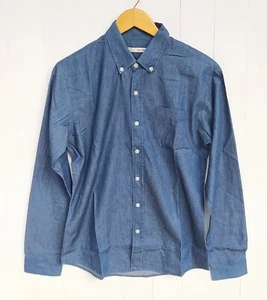 Blue Blue Japan Shirt Size Medium,The Flat Head,45 RPM,Sugar Cane - Picture 1 of 5