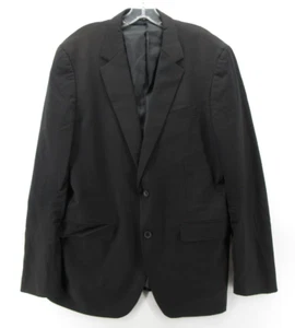 Bonobos Sport Coat Men 44 Long Black Blazer Wool Jacket Slim Fit Breathable - Picture 1 of 12