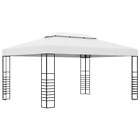 Outdoor Garden Gazebo Steel 4x3x2.7m Wedding Party Tent Camping Canopy White