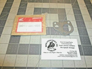 HONDA MOWER 18211-881-000 EXHAUST PIPE GASKET NOS 1 QTY OEM FREE SHIPPING - Picture 1 of 1