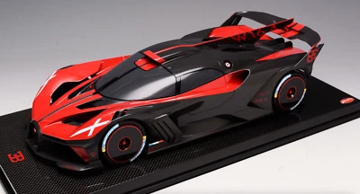 1/12 scale AB Models BUGATTI Bolide in Carbon Bugatti Red 5 pcs IN STOCK N MR - Image 1 of 4