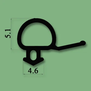 Premier Sekura Profile Upvc Rubber Gasket Bubble Flipper Weather Draught Seal. - Picture 1 of 1