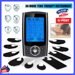 36 Modes Tens Unit Muscle Therapy Pain Relief Stimulator Machine Pulse Massager - Picture 1 of 10
