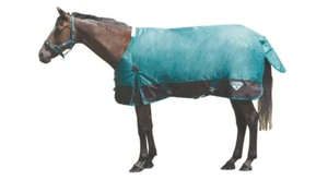 NEU Sächsische 1200 Standard wasserdichte Decke 81" Jäger grün & schwarz 608452 - Bild 1 von 1