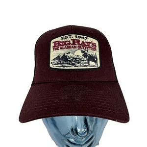 Cappello berretto camionista Big Rays The Alaskan Outfitter Zephyr maglia regolabile posteriore - Foto 1 di 8