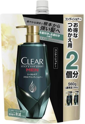 Clear for MEN Total Care Scalp Conditioner Refill 560g - Image 1 of 4