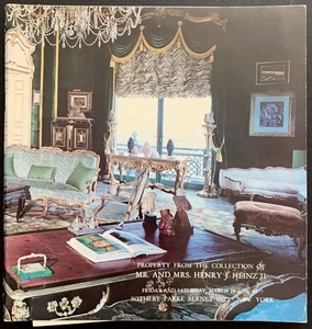 Henry John Heinz II Businessman Antique Collection 1977 Sotheby Auction Catalog - Bild 1 von 3