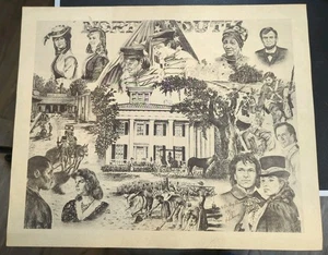 1985 North and South TV Mini-Series Civil War Limited Edition Storyboard Print - Bild 1 von 14