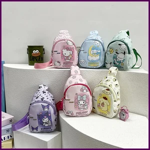 Nuevo Bolso Bandolera Sanrio Kawaii Hello Kitty Kuromi Pecho Lindo y Moda Mi - Imagen 1 de 26