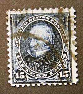 9-11, RNV330 *** SCOTT #259 - HENRY CLAY, GEBRAUCHT, CV 65 $ - Bild 1 von 2