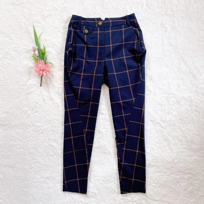 Pantalones a Cuadros Vivienne Westwood Lana Azul Marino Foto 1 de 4
