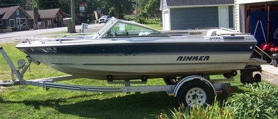 1988 Rinker V170 17' Bowrider - MerCruiser I/O - Free Trailer - Michigan - Image 1 of 4