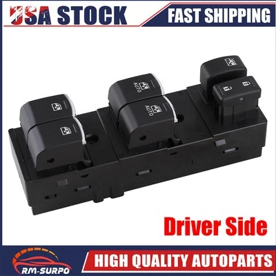 Driver Side Master Power Window Switch For 2015 2016 Subaru Outback Legacy 2.5L Foto 1 de 4