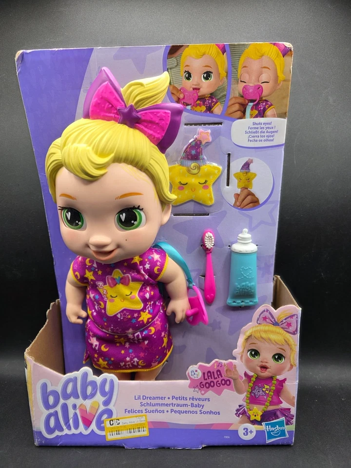 Baby Alive Lil Dreamer Lala Goo Goo Doll With Accessories - Image 1 of 4