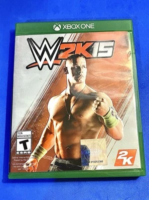 WWE 2K15 (Xbox One, 2014) Complete Tested Works CIB WWE Wrestling John Cena - Image 1 of 2