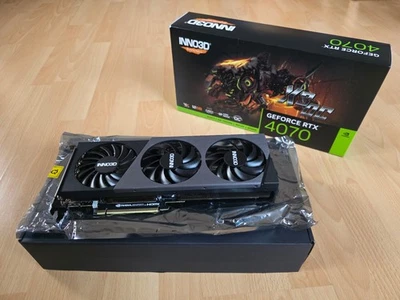 INNO3D NVIDIA GeForce RTX 4070 X3 OC 12 GB GDDR6X scheda grafica - Immagine 1 di 4