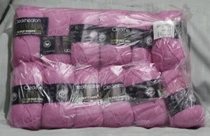 Cleckheaton Machine Wash 5ply Crepe 50g 12 Balls balls Pink - Picture 1 of 1