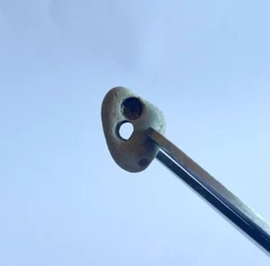 Hag Stone, Fairy Stone, Hex Stone, Wicca, Naturally Formed K59 - Picture 1 of 9