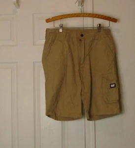Men's Cat work Shorts sz 32 100% cotton - Picture 1 of 2