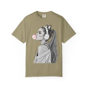 Anime Girl Cat Ear T-Shirt | Aesthetic Graphic Tee | Unisex Gift for Music Fans - Picture 1 of 61