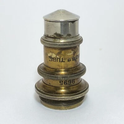 Vintage Spencer Lens Co Brass Objective Lens Microscope 1.5mm N.A. 1.30 - Image 1 of 4