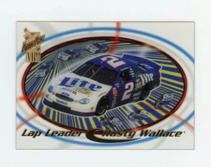 Rusty Wallace 1998 Press Pass VIP Lap Leader Insert Clear Acetates Parallel Card - Picture 1 of 2