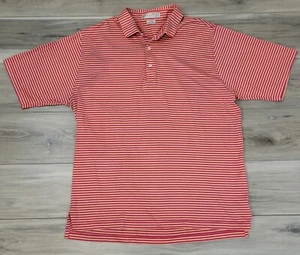 Martin Polo Shirt Men’s XL Pink Stripe Short Sleeve - Picture 1 of 8