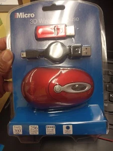 iMicro 3D Wireless Optical Mouse brand new in package a good business tool. - Picture 1 of 3