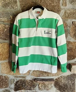 Vintage Barbarian gestreiftes Rugby-Shirt XS mehrfarbig Lacrosse Made Canada - Bild 1 von 14