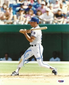 Signed Jim Eisenreich Kansas City Royals 8x10 Autographed photo - PSA/DNA COA - Picture 1 of 1