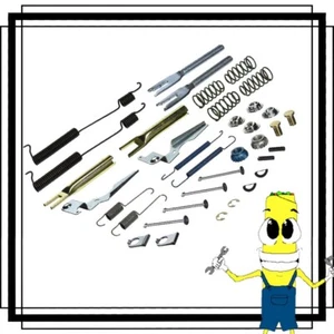 Kit completo de herrajes de tambor de freno trasero para GMC K1500 1988-1999 10 pulgadas - Imagen 1 de 1