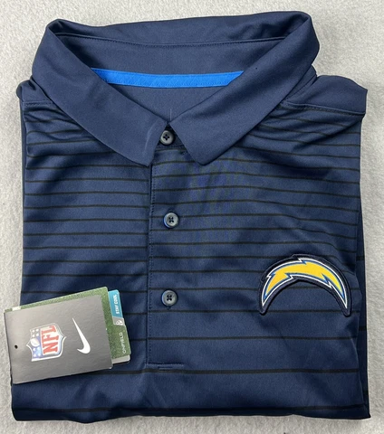 Nike Los Angeles Chargers Men’s Polo Shirt Official Onfield Apparel Size XL NWT Cover