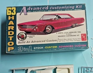 AMT 1963 THUNDERBIRD HARDTOP CUSTOMIZING KIT # 6223-200 UNVOLLSTÄNDIG MASSSTAB 1:25 - Bild 1 von 17