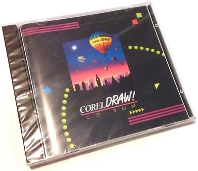 NEW Corel Draw #3 CD ROM Graphic Draw Digital Photo Image Editing Paint Software - Image 1 of 4
