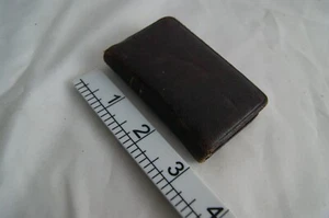 c1850 Miniature Leather Book Petit Paroissien romain Limoges Religious French - Imagen 1 de 5