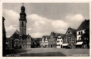 BIZONE Fotokarte LAUF/Pegnitz - BAD NAUHEIM m. MiNr 8z; 1946 - Picture 1 of 2