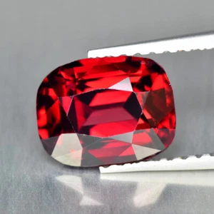 2.22Ct Cushion_Superb Coke Red Color Natural Sri-Lankan Rhodolite Garnet - Picture 1 of 1