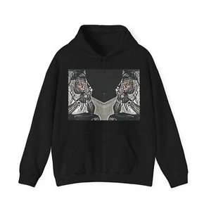 Lil Wayne Graphic Print Long Sleeve Unisex Heavy Blend™ Hooded Art Sweatshirt - Picture 1 of 25