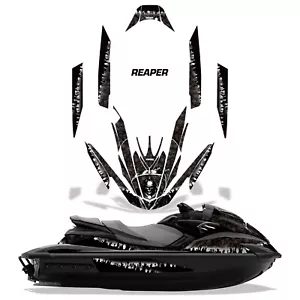 Jet Ski Graphic Decals Stickers For Yamaha FZR 2009-2016 REAPER K - Picture 1 of 2