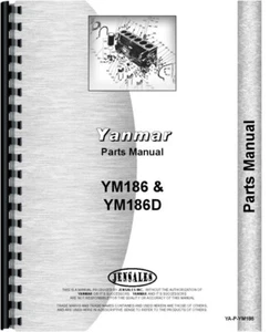 Catálogo manual de piezas de tractor Yanmar YM186 - Imagen 1 de 4