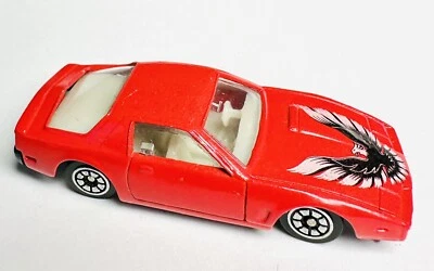 Vintage Yatming #1085 Red 1982 Pontiac Firebird Trans Am 1/64 Diecast HTF 2.5” L - Image 1 of 4