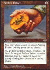 Amber Prison Mirage 2x - Lightly Played, English MTG Magic