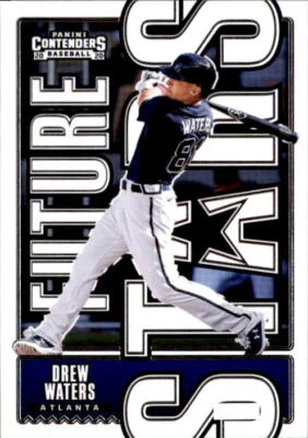 Drew Waters 2020 Panini Contenders Future Stars Card #FS-5 - Image 1 of 2